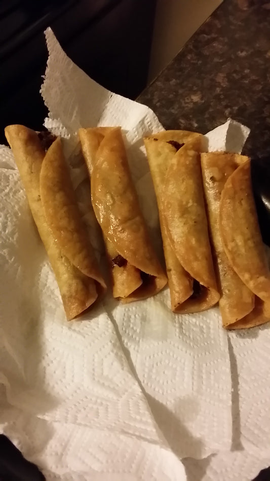 Deep fried Taquitos/ Flautas